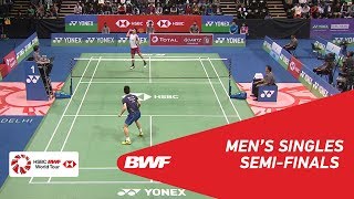 【動画】キャオ・ビン VS 周天成 インドオープン2018 準決勝