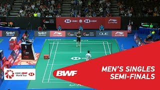 【動画】周天成 VS キャオ・ビン シンガポールオープン2018 準決勝