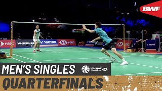 【動画】リー・チェアック・イウ VS 周天成 デンマークオープン2021 準々決勝