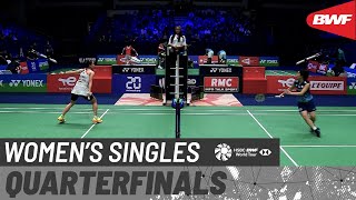 【動画】山口茜 VS ポルンパウィ・チョチュウォン フランスオープン2021 準々決勝