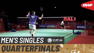 【動画】B. サイ・プラニース VS ビクター・アクセルセン インドネシアオープン2021 準々決勝