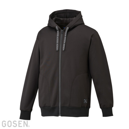 ユニ　裏起毛ストレッチジップアップパーカー（W2540）