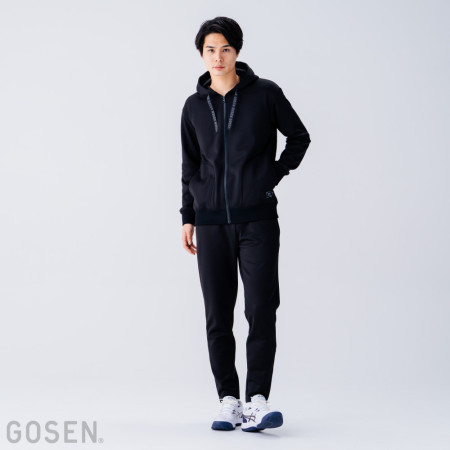 ユニ　裏起毛ストレッチジップアップパーカー（W2540）