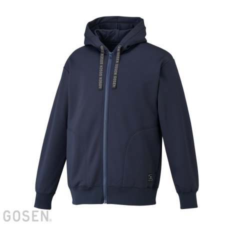 ユニ　裏起毛ストレッチジップアップパーカー（W2540）